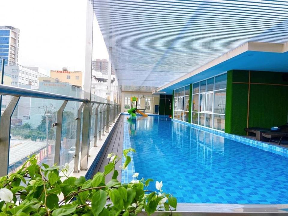 Can Ho Goldsea Vung Tau, Co Ho Boi, 3P Den Bien, Sat Quang Truong Cot Co Bai Sau 外观 照片